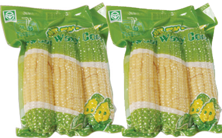 甜玉米，水果玉米包裝袋圖片